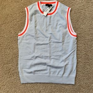 J Crew Jackie Cotton Shell- NWT, size M